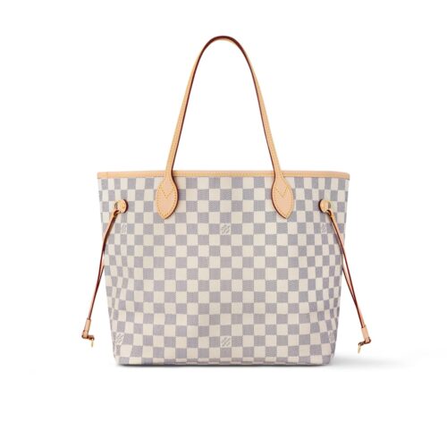 Louis Vuitton Neverfull MM Damier Azur Beige 31Cm N40604