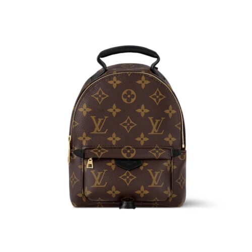 Louis Vuitton Palm Springs Mini Backpack Monogram Canvas Brown 22cm M44873