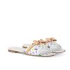 Louis Vuitton X Takashi Murakami 6am Monogram Canvas Flat Mule White 1agzuv