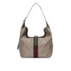 Gucci Jackie 1961 Medium GG Supreme Canvas Shoulder Bag Beige 35Cm 758684 FACIP 8747