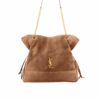 Saint Laurent Jamie In Suede Shopping Bag Caramel Cognac 35Cm 8098241U8P72916