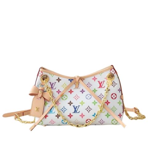 Louis Vuitton CarryAll BB Monogram Canvas Shoulder Bag Multicoloured 26cm