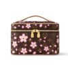 Louis Vuitton X Takashi Murakami Nice Mini Toiletry Bag Sakura Brown 20cm M14181