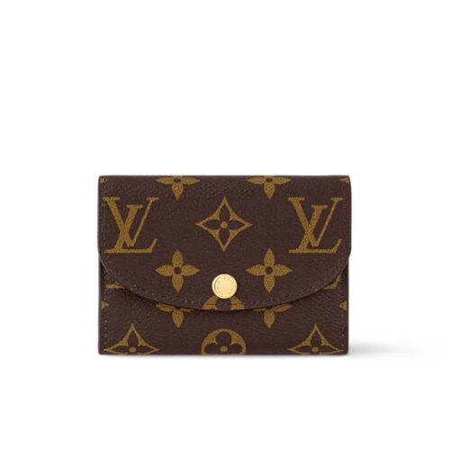 Louis Vuitton Rosalie Coin Purse Monogram Cavas Rose Ballerine 11Cm M62361