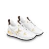 Louis Vuitton Neo Run Away Leather Sneaker White 1AAP3L