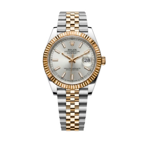 Rolex Datejust 36 Oyster Oystersteel Silver And Gold 36Mm 126231 0017