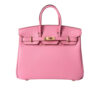 Hermes Birkin 30 Togo Leather Gold-tone Hardware Handbag Light Pink 30Cm