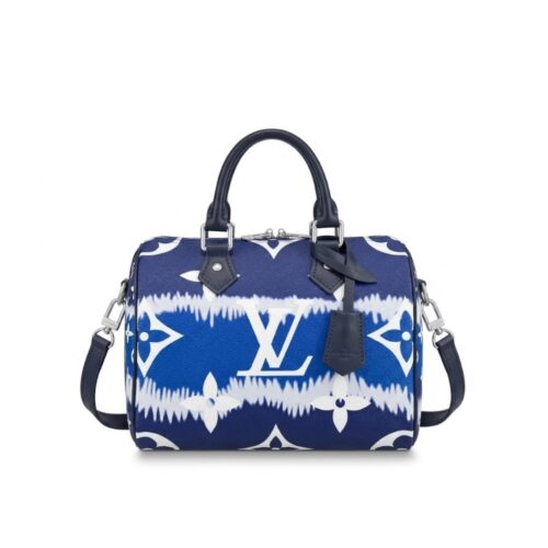 Louis Vuitton Speedy Bandouliere 25 Monogram Canvas Blue Escale 25cm M45146