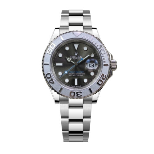 Rolex Yacht Master 40 Oyster Oystersteel Silver And Black 37mm 126622 0001