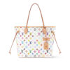 Louis Vuitton x Murakami Neverfull MM Multicolor White 31cm M27787