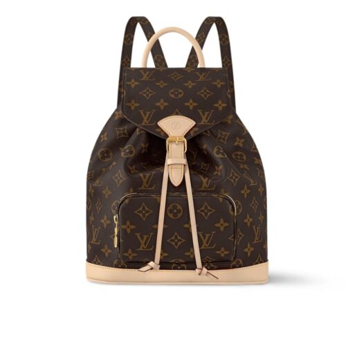 Louis Vuitton Montsouris PM Monogram Backpack Brown 30Cm M11198