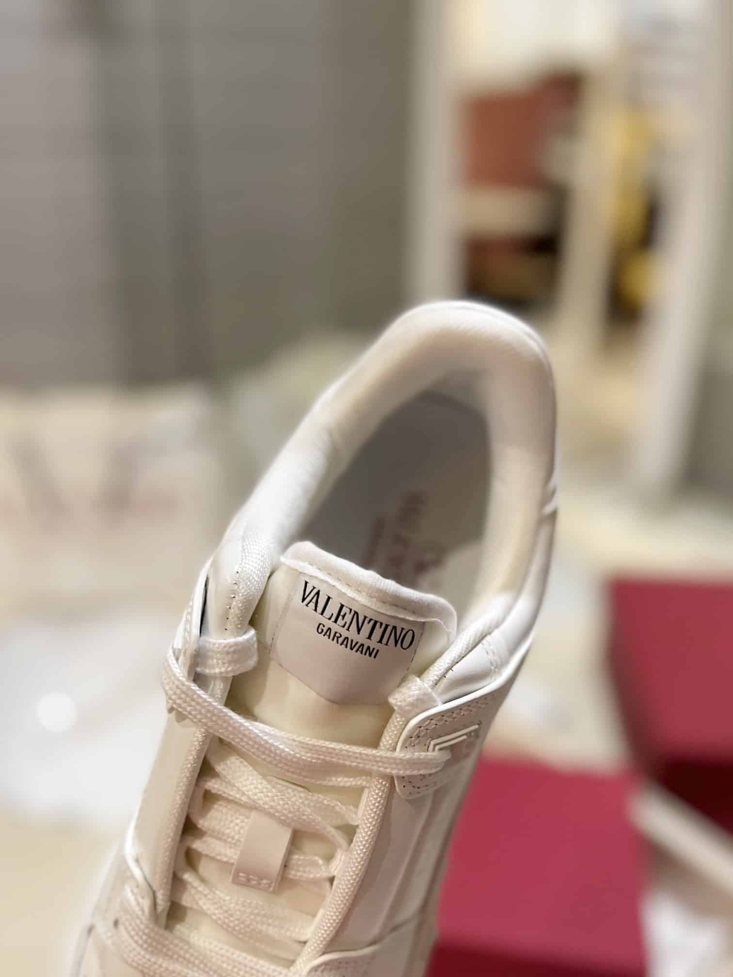 Valentino Garavani Freedots Low Top Trainer Sneaker White 8Y2S0H43RDG 0BO - Image 5