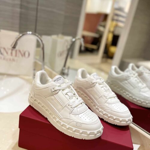 Alternative view of Valentino Garavani Freedots Low Top Trainer Sneaker White 8Y2S0H43RDG 0BO