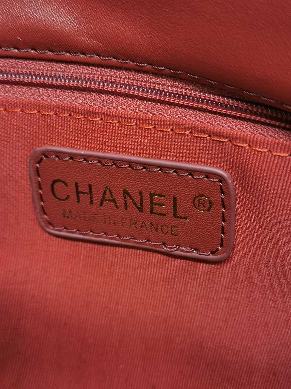 Chanel 23B Small Smooth Leather Flap Bags Red 22cm - Image 6