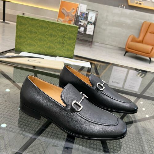 Alternative view of Gucci Horsebit Leather Loafer Black