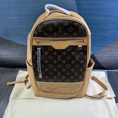 Alternative view of Louis Vuitton Outdoor Monogram Canvas and Leather Backpack Brown 44Cm M12624