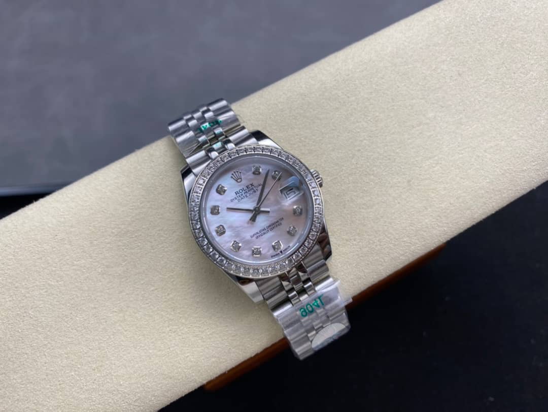 Rolex Lady Datejust 31 Oyster Oystersteel White Gold And Silver 31Mm - Image 3