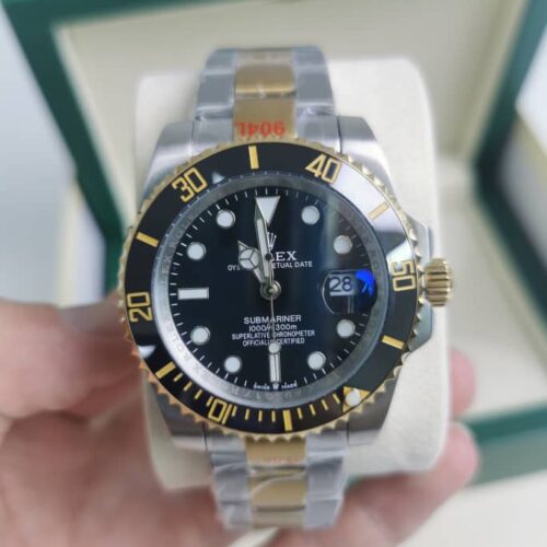 Alternative view of Rolex Submariner Date Oyster Oystersteel Yellow Gold And Dark Blue 40Mm 116613Lb 0005