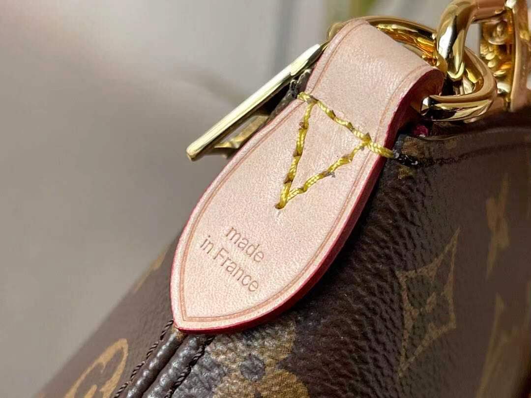 Louis Vuitton Boétie MM Handle Bag Brown 31Cm M45987 - Image 8