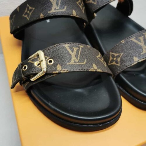 Alternative view of Louis Vuitton Bomdia Flat Comfort Mule Brown 1Aaw8H