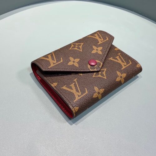 Alternative view of Louis Vuitton Victorine Wallet Monogram Fuchsia 12Cm M41938