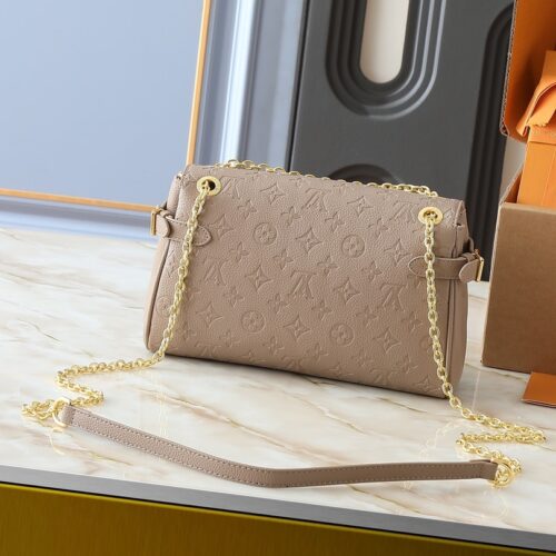 Alternative view of Louis Vuitton Anytime Monogram Empreinte Flap Bag Tourterelle Grey 29cm M14973