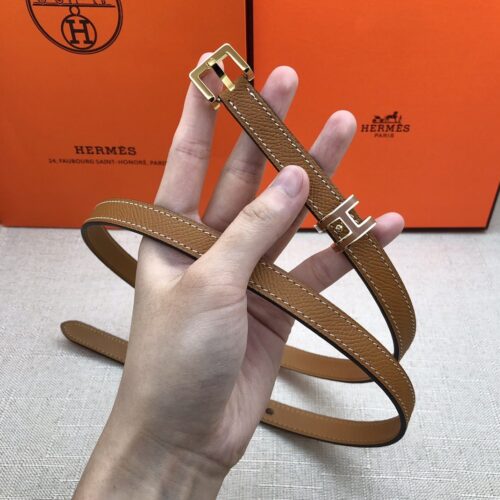 Alternative view of Hermes Pop H 15 Belt Brown 15Mm H081087Cd37085