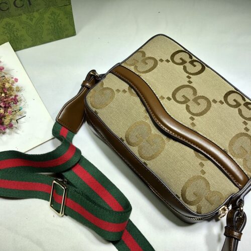 Alternative view of Gucci Jumbo Messenger Gg Bag 25Cm 675891 Ukmdg 2570