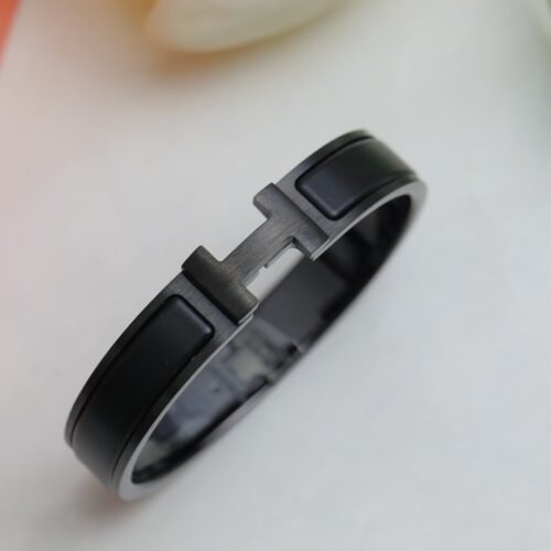 Alternative view of Hermes Clic HH Bracelet Matte Hardware Black H703203FK01T4