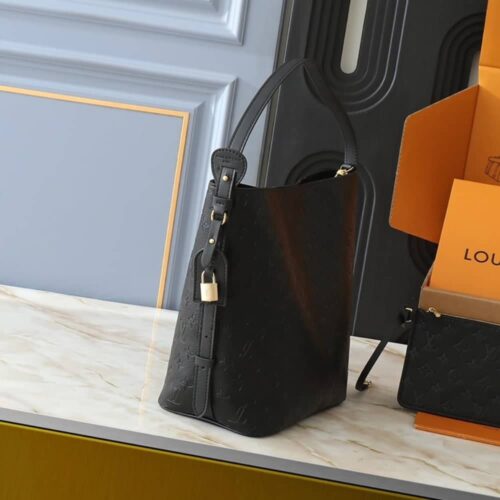 Alternative view of Louis Vuitton All In GM Monogram Empreinte Tote Bag Black 30cm M13044