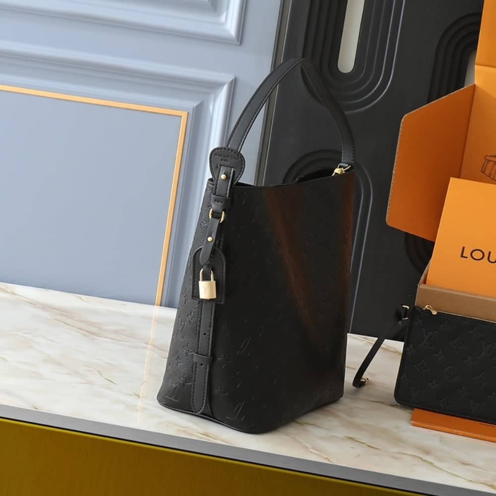 Louis Vuitton All In GM Monogram Empreinte Tote Bag Black 30cm M13044 - Image 2