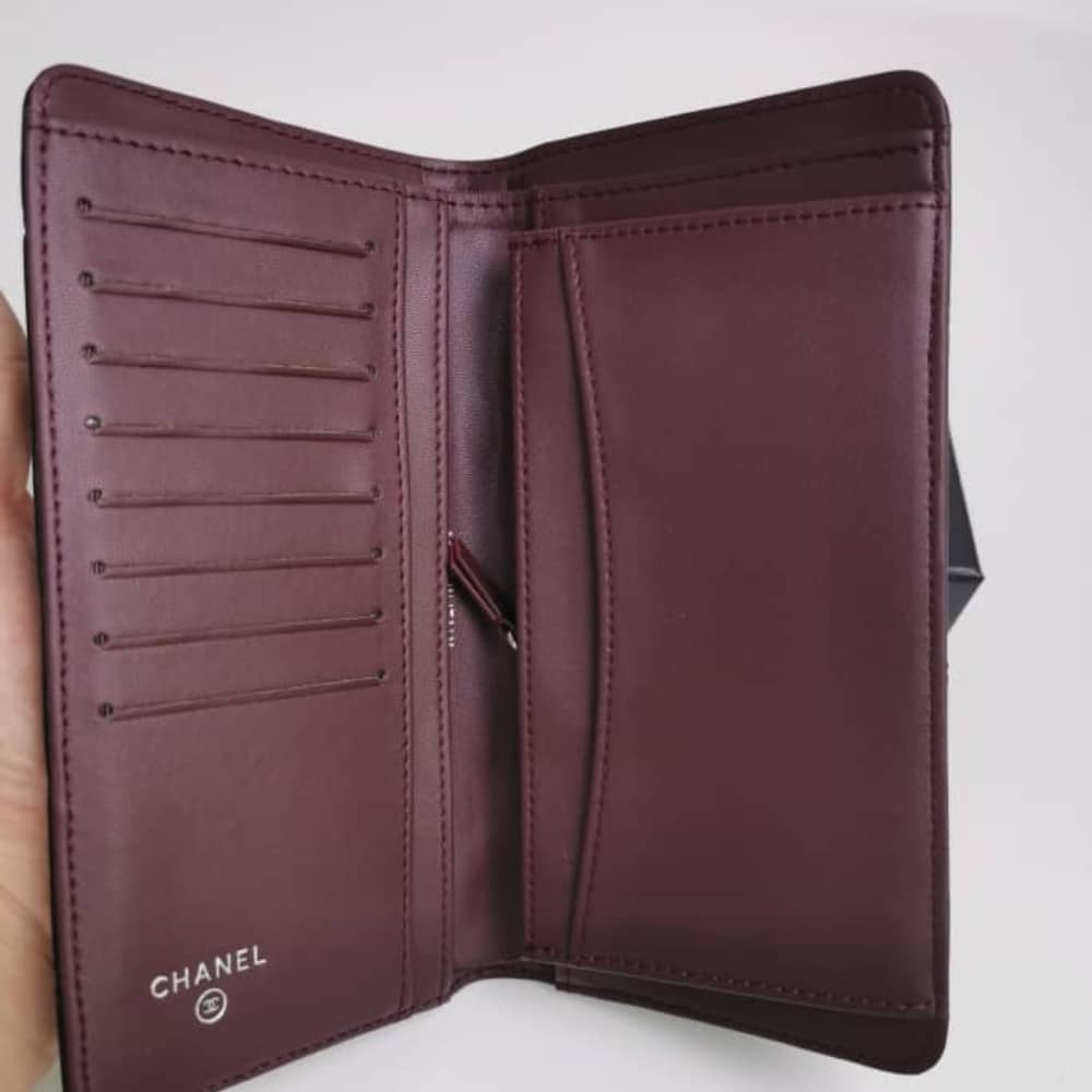 Chanel Classic Long Flap Wallet Black 19cm - Image 5