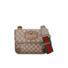 Gucci Neo Vintage Small GG Supreme Canvas Messenger Bag Beige Ebony 22Cm 501050 9C2VT 8745