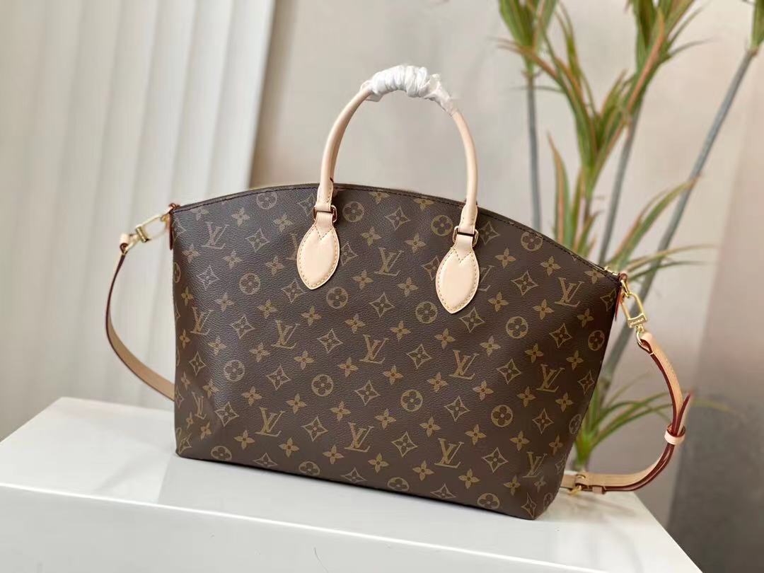 Louis Vuitton Boétie MM Handle Bag Brown 31Cm M45987 - Image 2