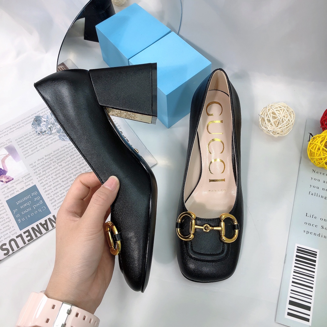 Gucci Horsebit Leather Pump Black 643886 C9D00 1000 - Image 7