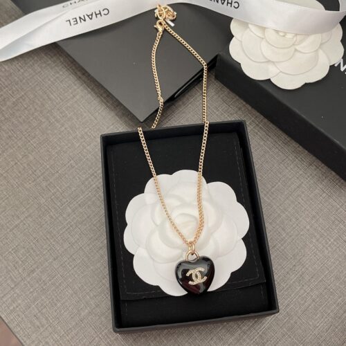 Alternative view of Chanel And Gold Metal Necklace Ab9463 B09327 Nk812