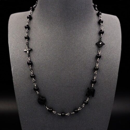 Alternative view of Louis Vuitton Lv Pearls Necklace Black M02445