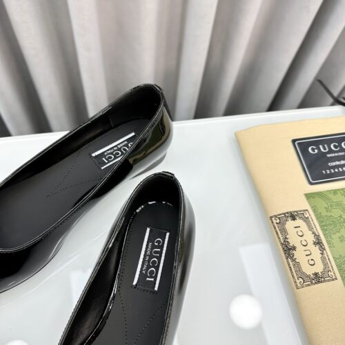 Alternative view of Gucci Crystal Gg Women'S Ballet Flat Black