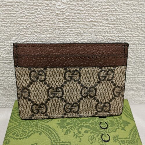 Alternative view of Gucci Ophidia Card Case Dark Brown 9Cm