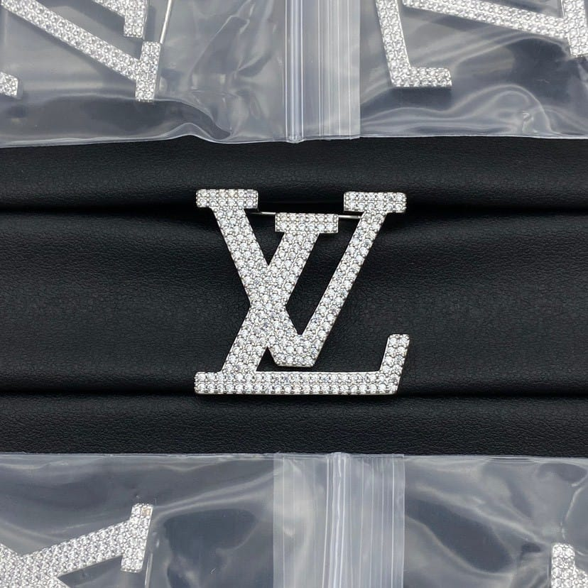 Louis Vuitton Crystal Brooch Silver - Image 2