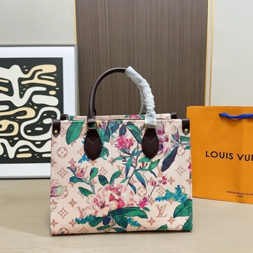 Alternative view of Louis Vuitton OnTheGo MM Monogram Canvas Tote Bag Dune 32cm