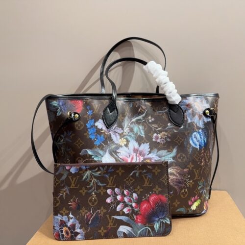 Alternative view of Louis Vuitton Neverfull MM Monogram Canvas Tote Bag Ebene 31cm M28918