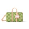 Louis Vuitton Keepall Bandoulière Damier Canvas Handbag Green 35Cm N40671
