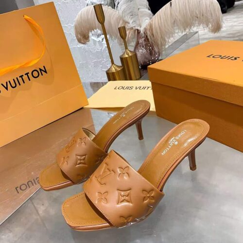 Alternative view of Louis Vuitton Revival Mule Brown