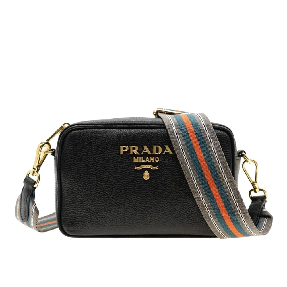 Prada Grained Leather Shoulder Bag 23Cm