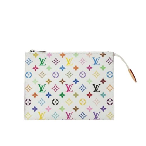 Louis Vuitton X TM Toiletry Pouch Monogram Canvas Multicolor White 25Cm