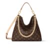 Louis Vuitton Multipass Medium Grained Leather Shoulder Bag Brown 27Cm M27825