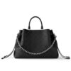 Louis Vuitton Bella Tote Mahina Leather Bucket Bag Black 32Cm M59200