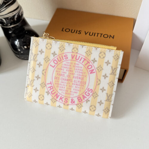 Alternative view of Louis Vuitton Lisa Wallet LV Stamp Banana 11cm M29455