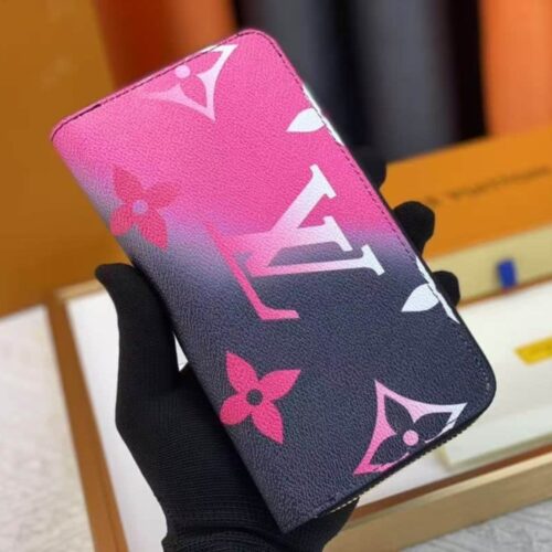 Alternative view of Louis Vuitton Zippy Monogram Canvas Wallet Midnight Fuchsia 19cm M81349